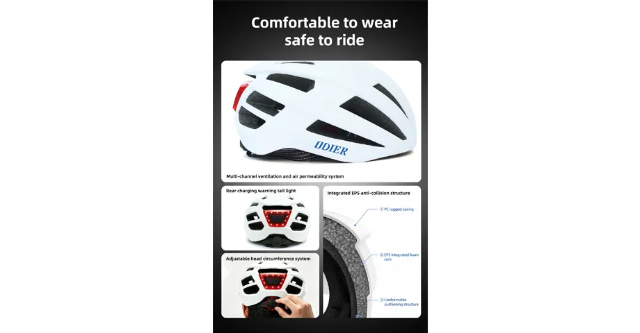 Comfortable to wear, safe to ride