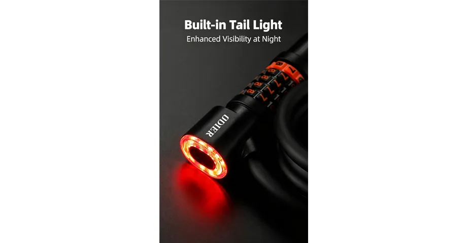 Built-in Tail Light