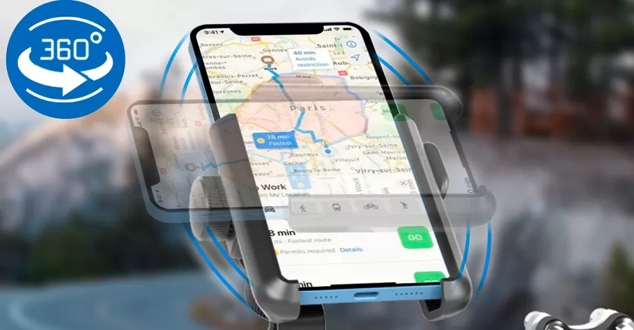 360° Adjustable Viewing Angle