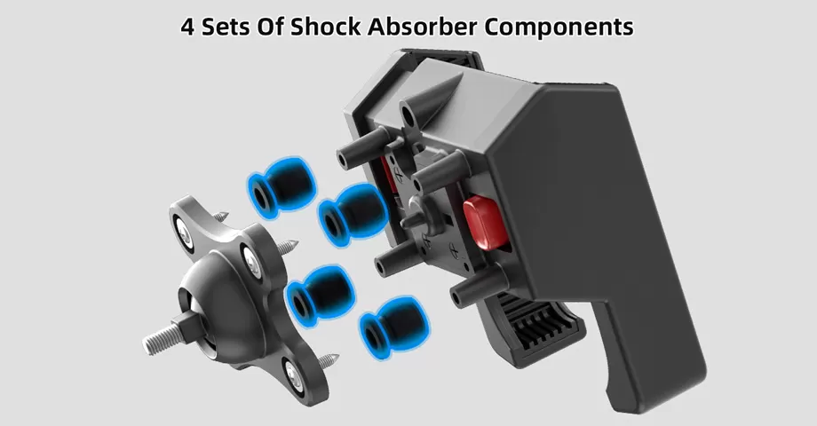 4 Sets of Shock Absorber Components