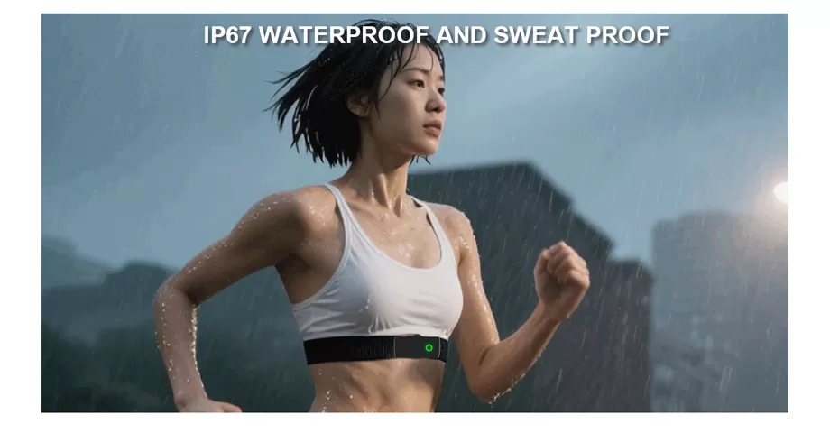 IP67 WATERPROOF AND SWEAT PROOF