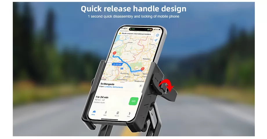 Quick release handle design
