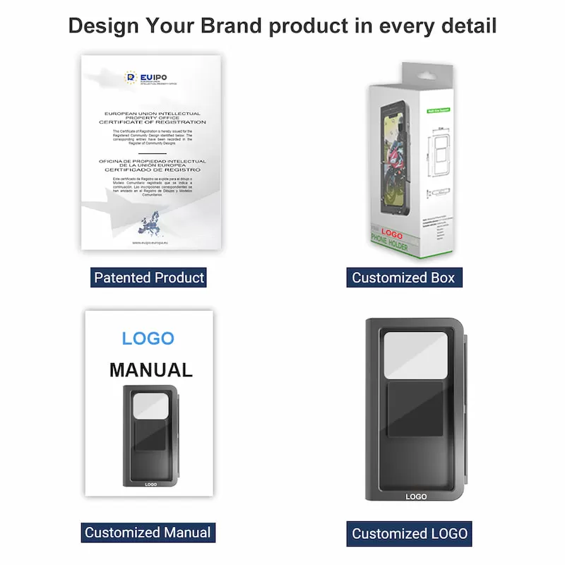 bicycle phone holder diagram