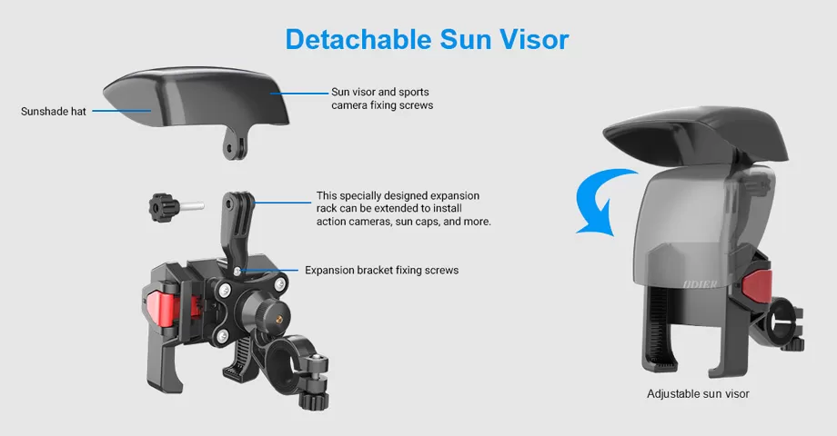 Detachable Sun Visor