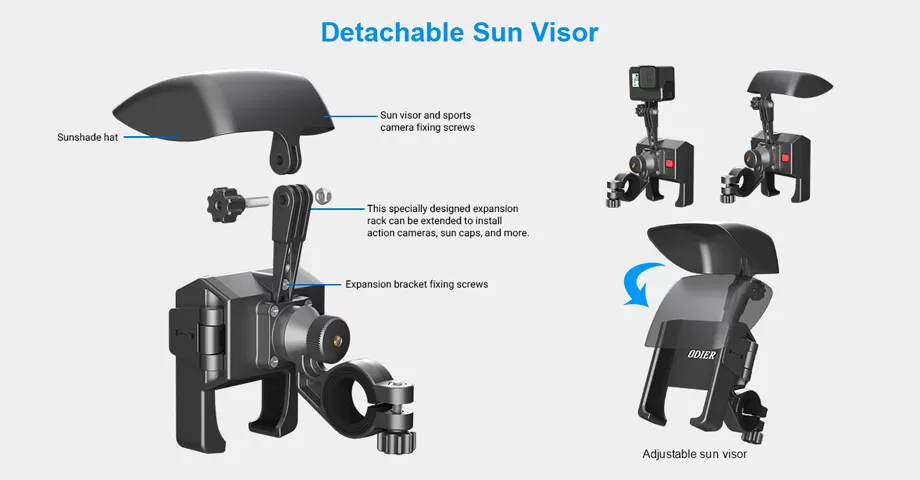 Detachable Sun Visor