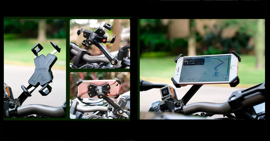 Details of Aluminum Alloy Qiuck Release Bike Phone Holder PB04S-ES