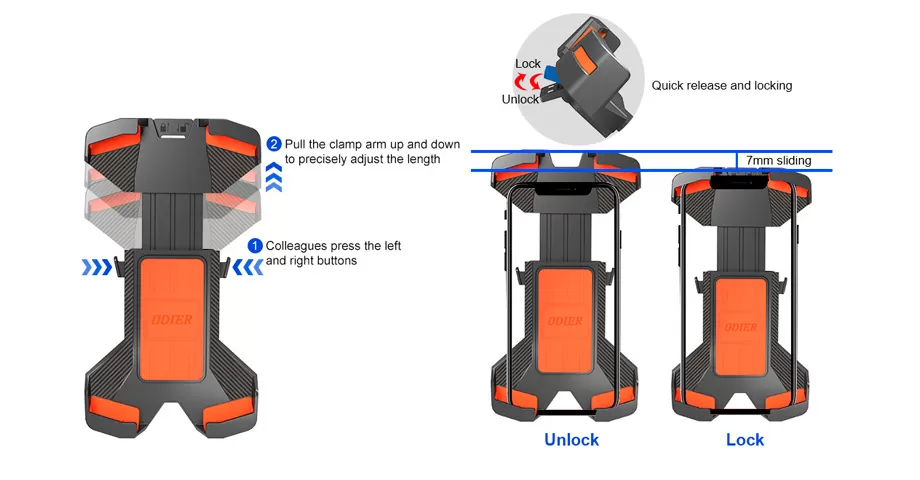 Details of Quick Release Bike Phone Holder PB09
