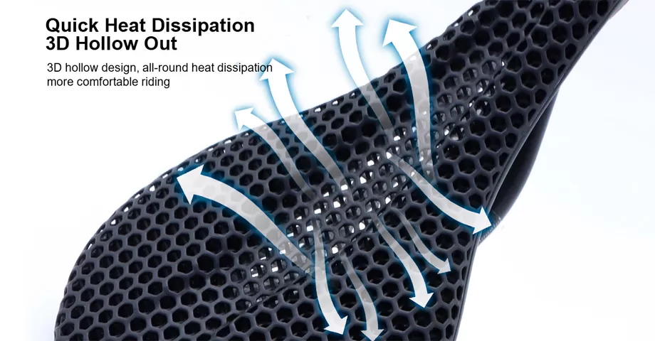 Quick Heat Dissipation 3D Hollow Out