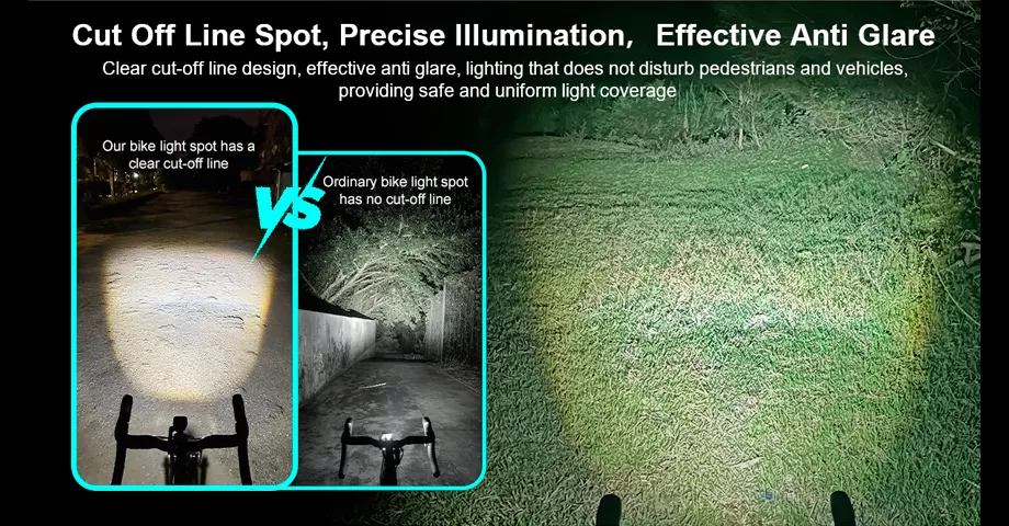 Cut Off Line Spot, Precise Illumination, Effective Anti Glare