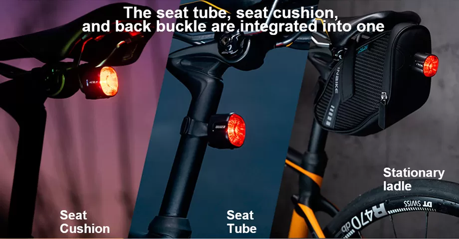 The Seat Tube, Seat Cushion, And Back Buckle Are, Integrated into One