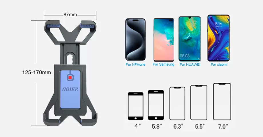 Details of Quick Release Bike Phone Holder PB07