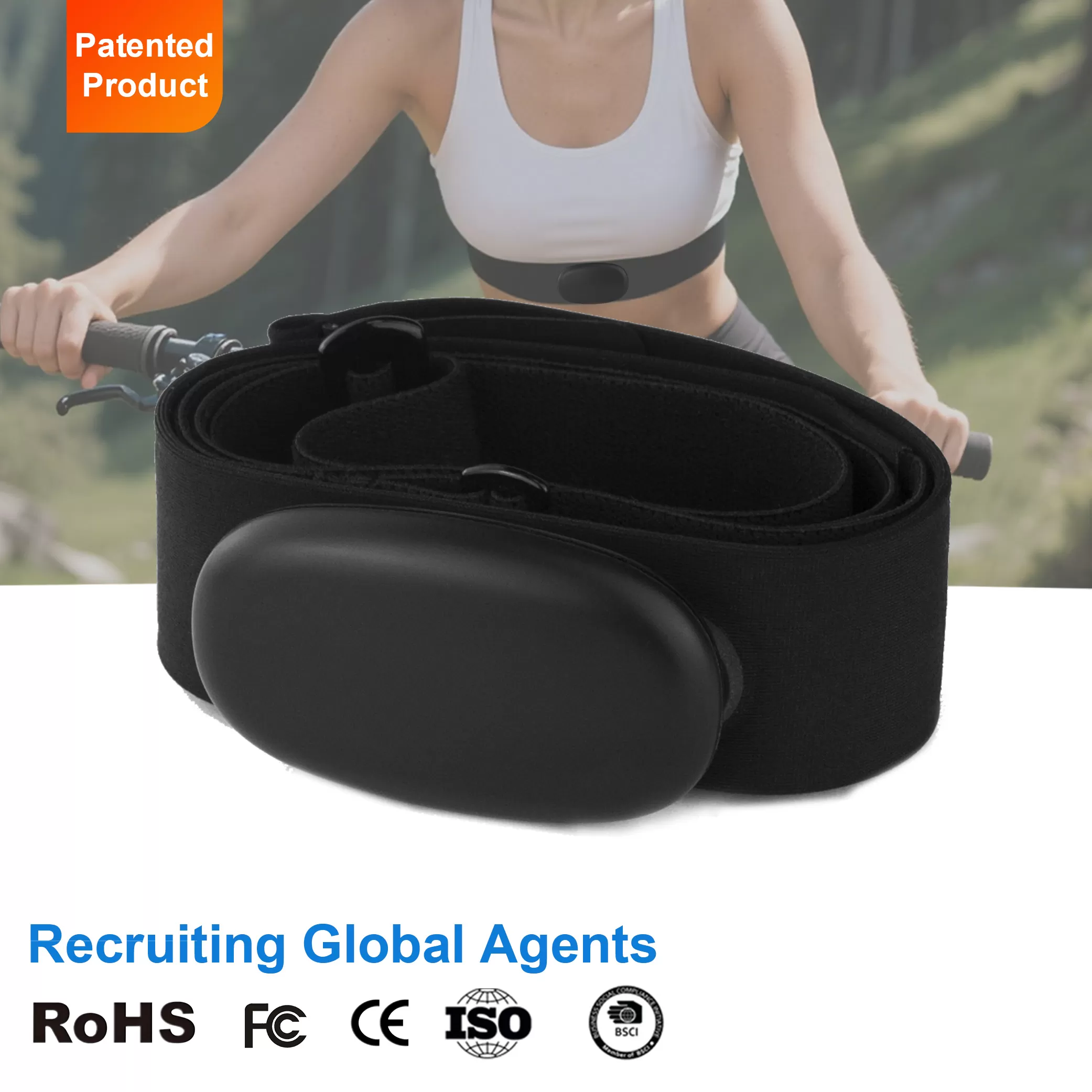 HR 52 Heart Rate Monitor Chest Strap