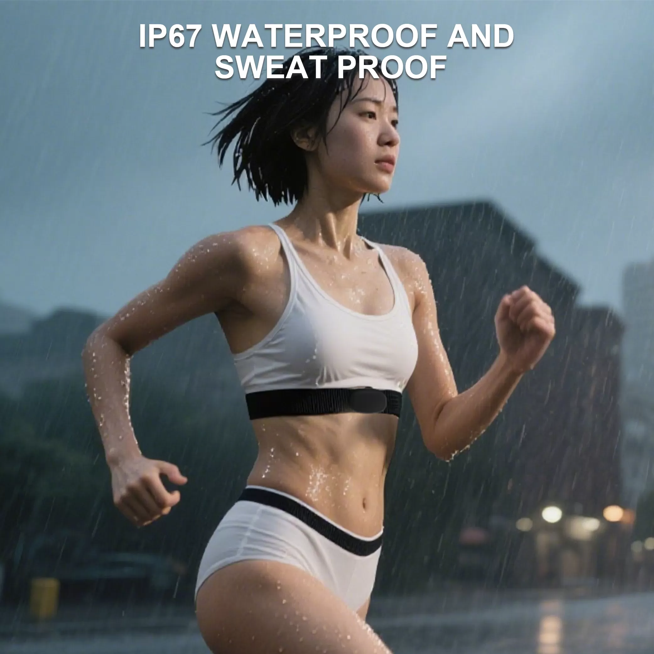 HR 52 Heart Rate Monitor Chest Strap