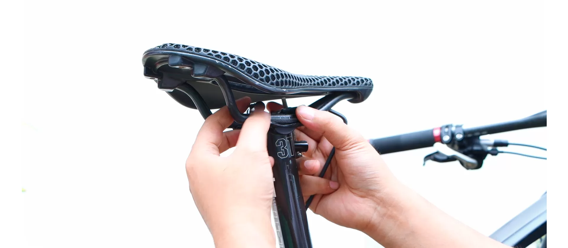 Highlight of 3D Printed Carbon Fiber Seat Cushion SC01