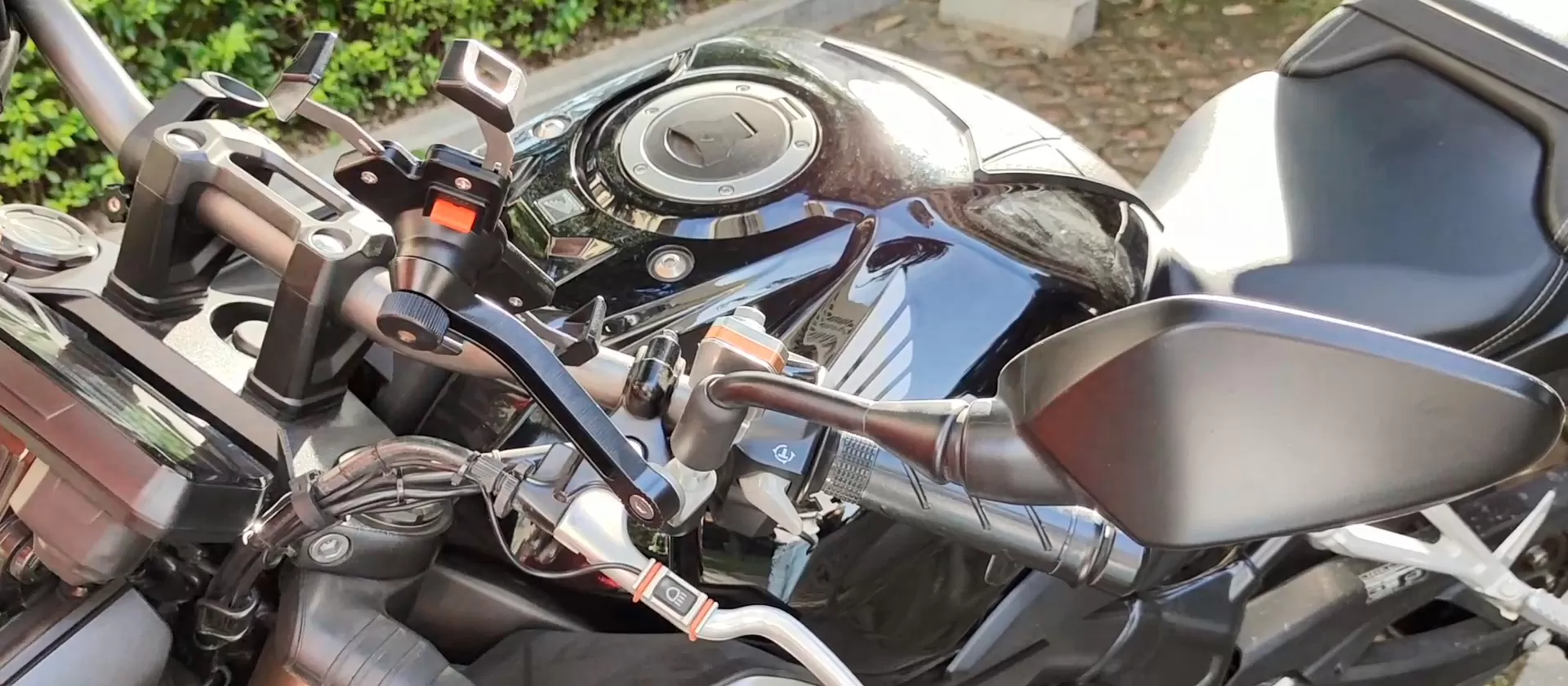 Highlight of Aluminum Alloy Qiuck Release Bike Phone Holder PB04S-ES