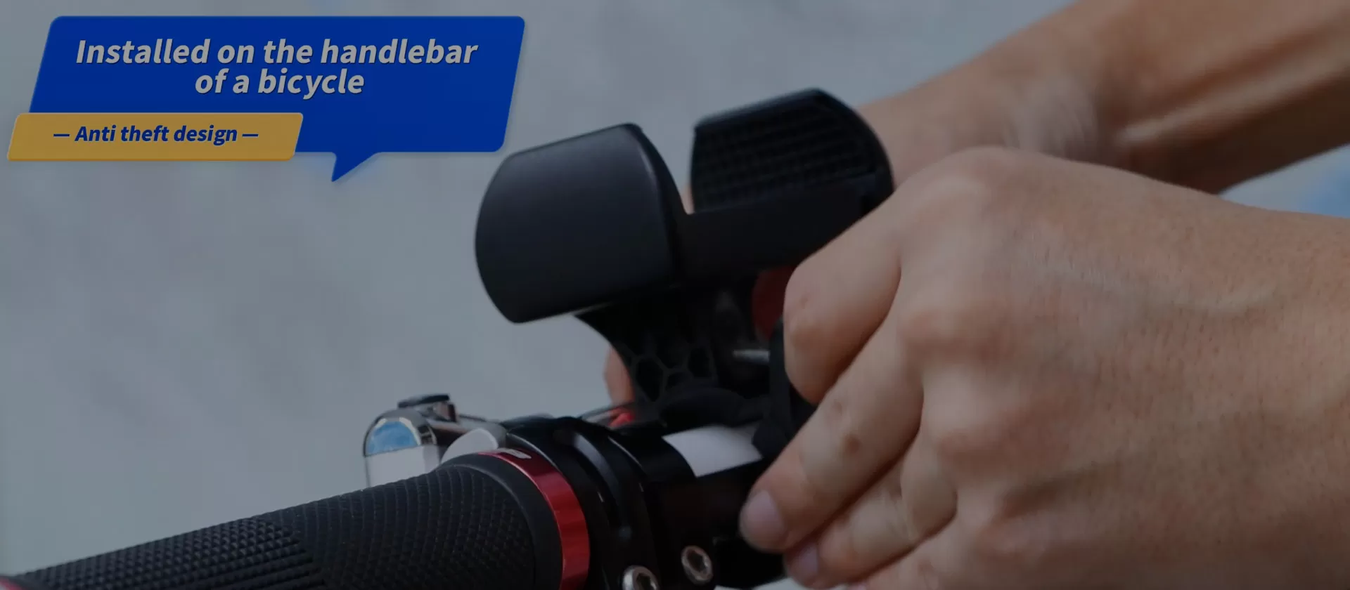 Highlight of Mini and Lightweight Bike Phone Holder PB13