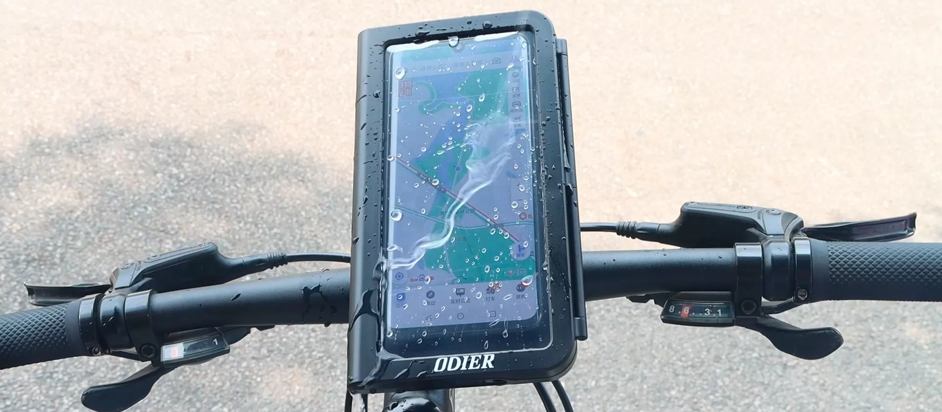 Highlight of Waterproof Bike Phone Holder PB08
