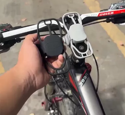 Odier Portable and Convenient Silicone Strap Bike Phone Holder PB15