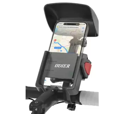 Ride your e-bike with this anti-shock phone mount