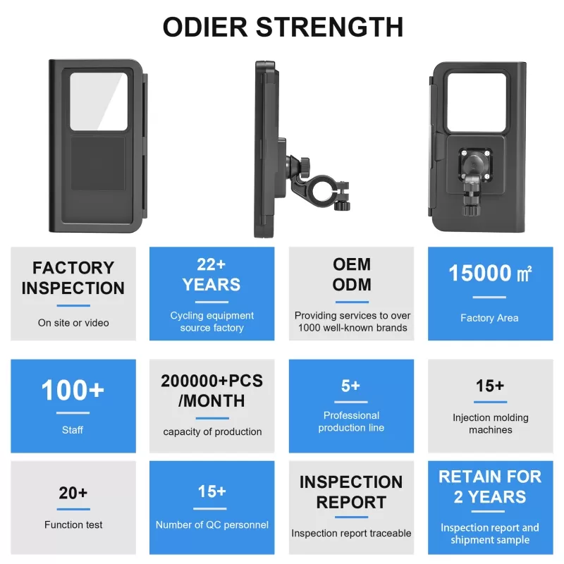 waterproof bike phone holder pb08pro