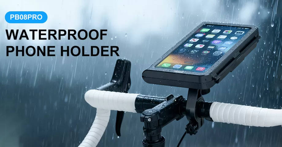 Waterproof phone holder